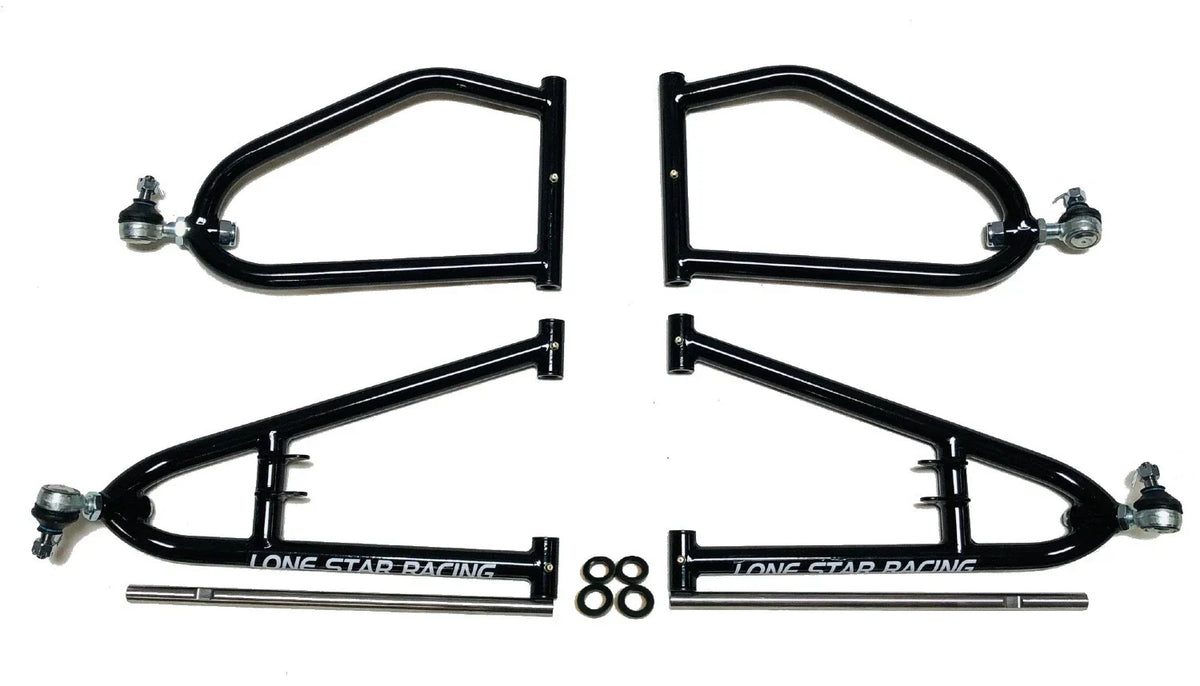 LSR +2 +1 Sport A-Arms + Extended Axcalibar Axle for Yamaha YFZ450 (2004–2023)