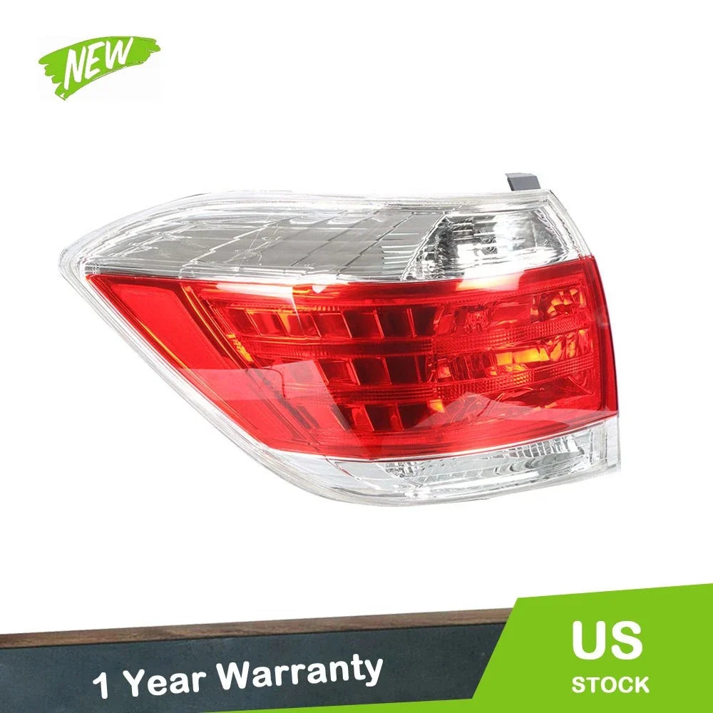 Chrome Tail Light Brake Lamp for Toyota Highlander (2011–2013)
