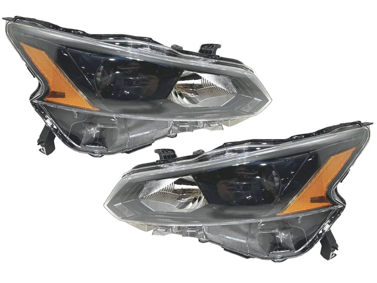 Chrome Lens Fog Lights for Nissan Rogue (2014–2016)