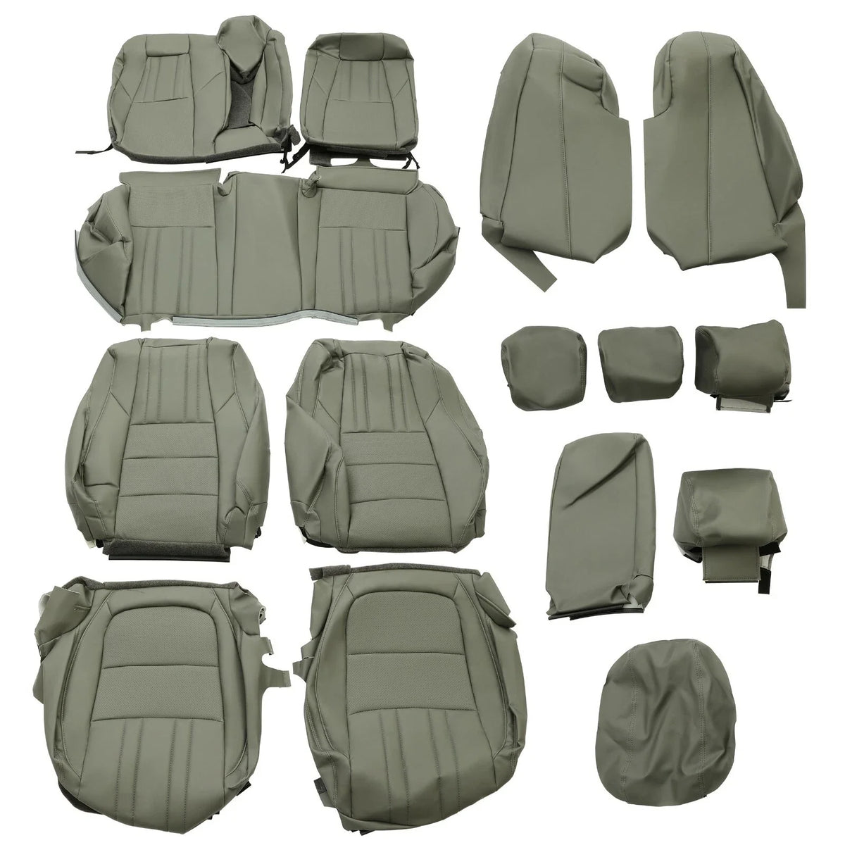 Set of 2 Front and Rear Seat Covers for 2018-2022 Honda Accord
