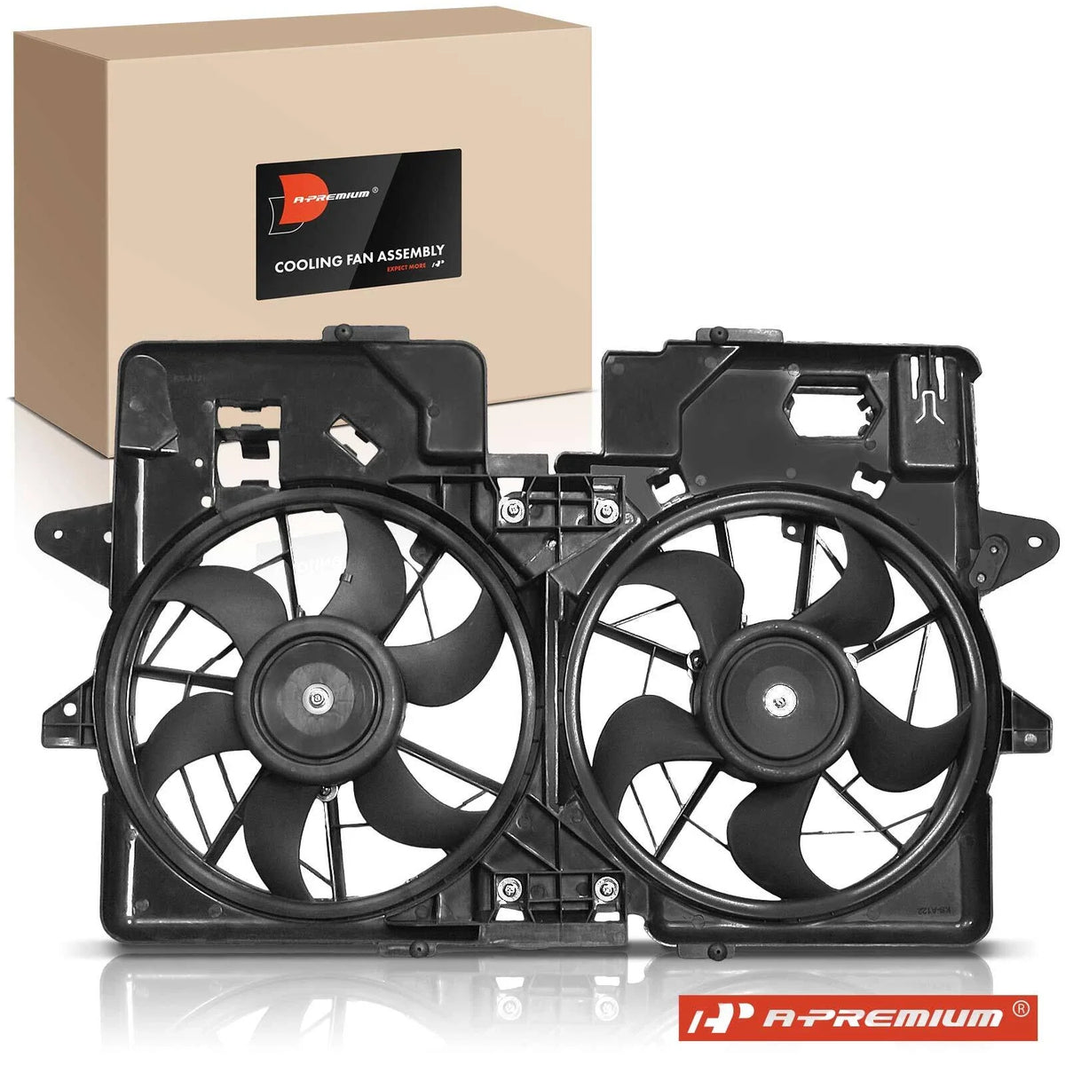 Dual Cooling Fan Assembly for Ford Escape (2001–2004)