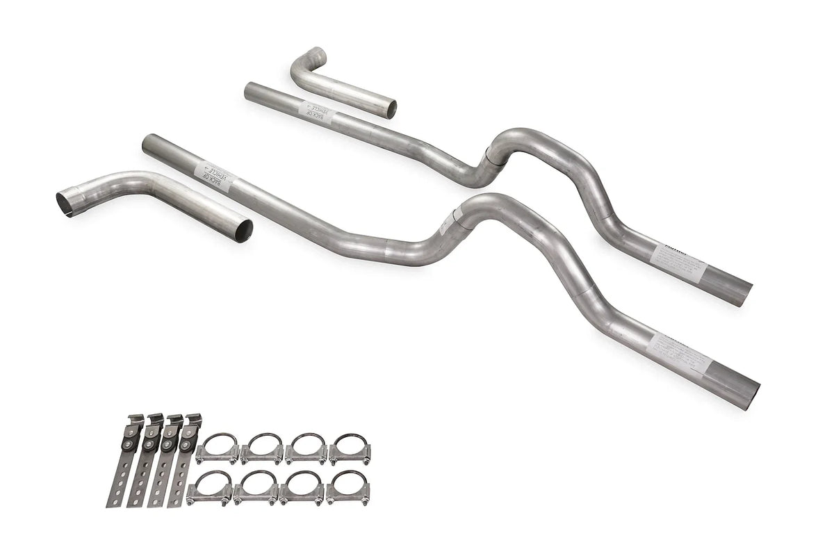 Dual Exhaust Kit 3" Side Exit for GM C/K 20 3/4 Ton (1981–1987)