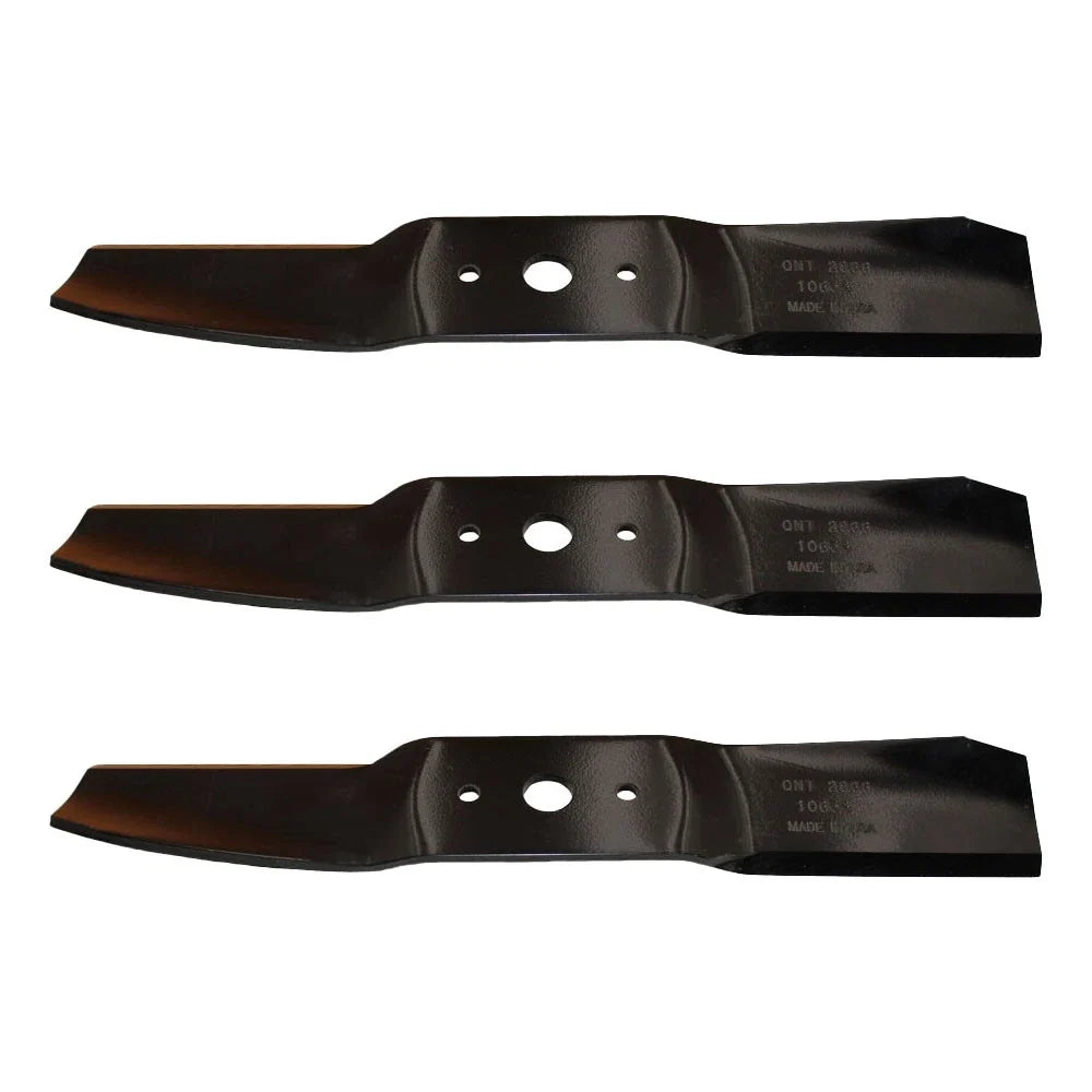 3PK Blades for Cub Cadet GT2186 GT2544 208 209 2518 (Fits 759-3939)
