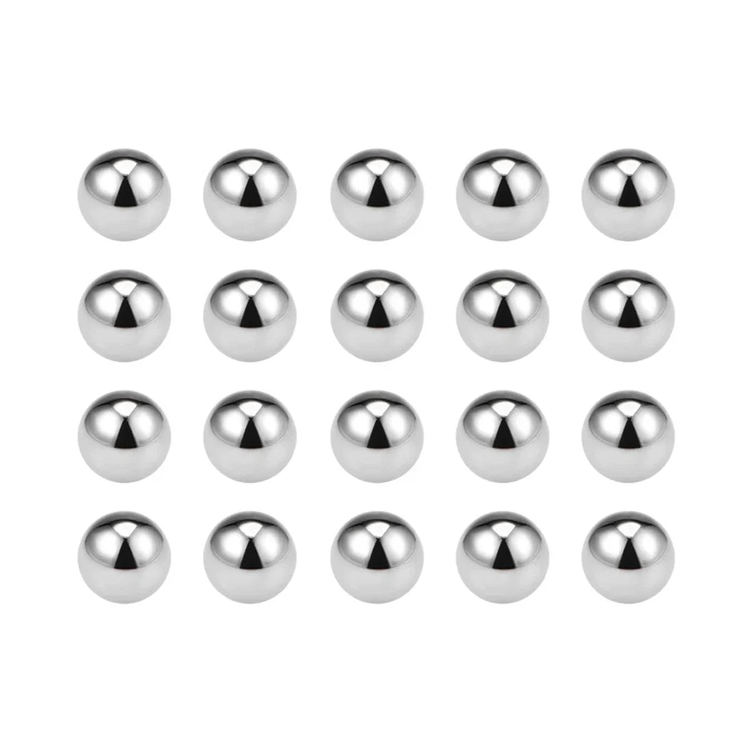 Set of 50 Precision Balls 4mm Solid Chrome Steel G10 for Bearings