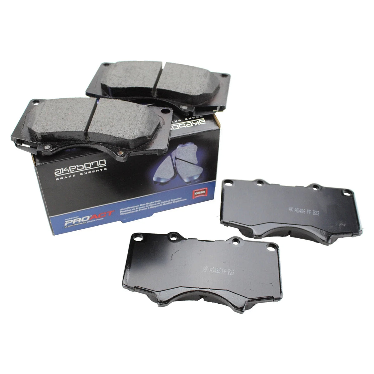 Disc Brake Pads Front Set for Toyota 4Runner Sequoia 2003-2023
