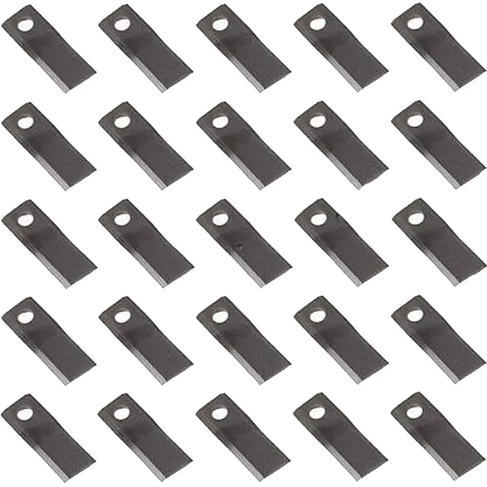 Pack of 25 LH Disc Mower Blades for Ford New Holland 442 452 462