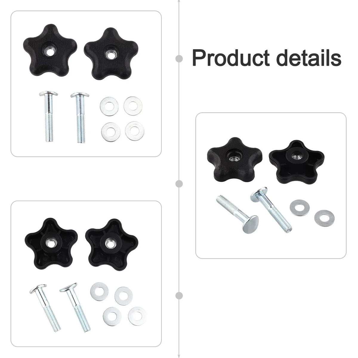 Handle Knob Kit with Washer for Toro Lawnmower (Multiple Models)