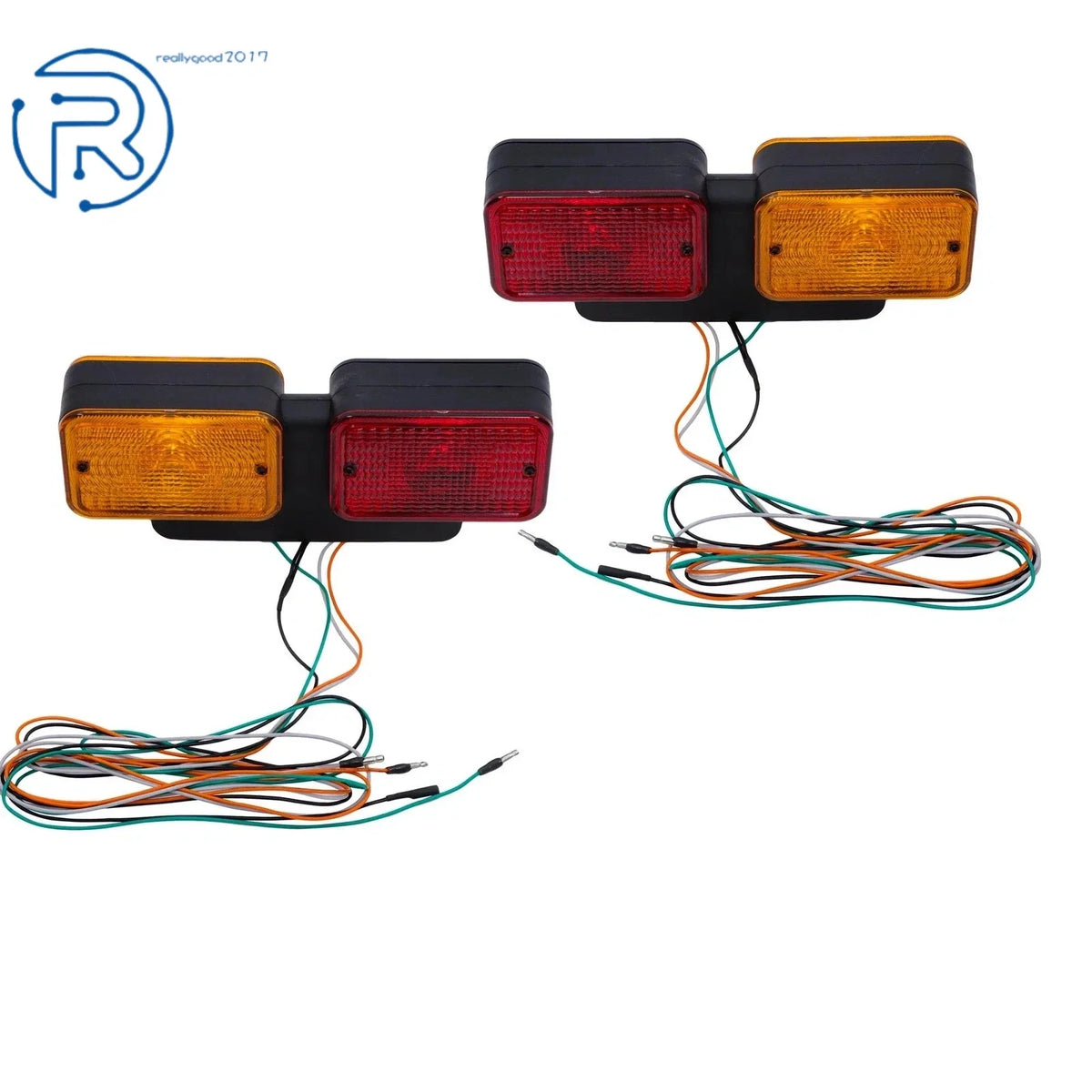 Set of 2 Taillights for John Deere 3035D 3043D 4044M 4049M (LVA18272 LVA18273)