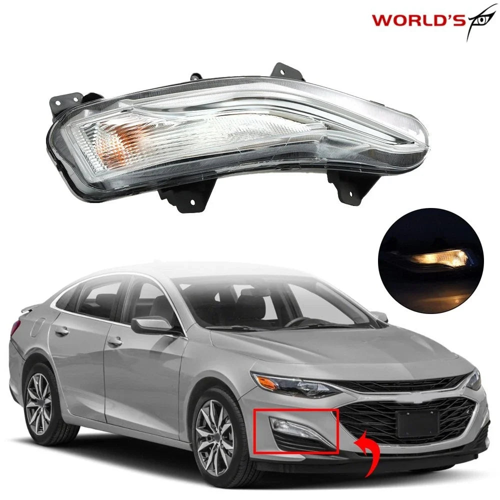 Turn Signal Light for Chevy Malibu (2019–2021) Halogen Passenger Side