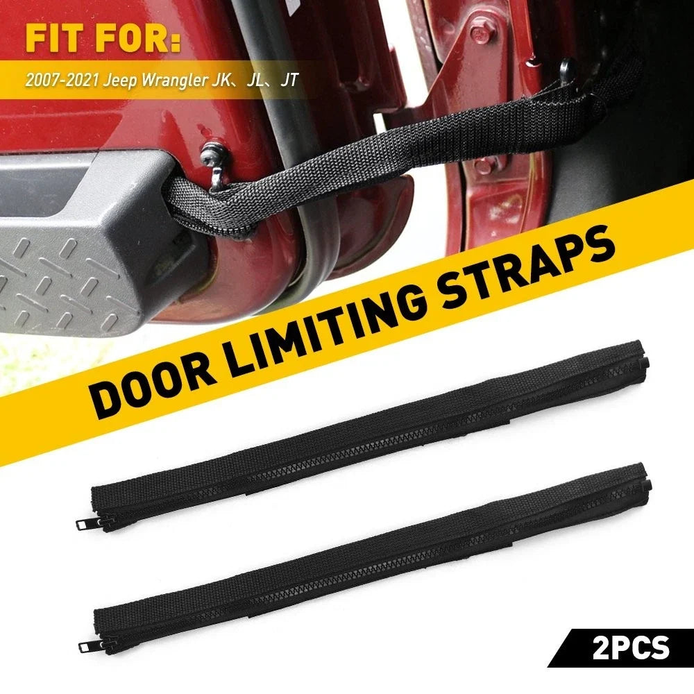 Door Limiting Straps for Jeep Wrangler JK JKU (2007–2018) EXV