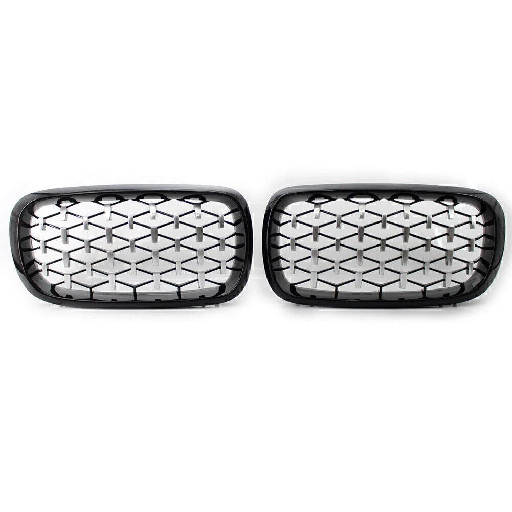 Pair Front Grille Chrome for BMW X5 F15 (2014–2016)