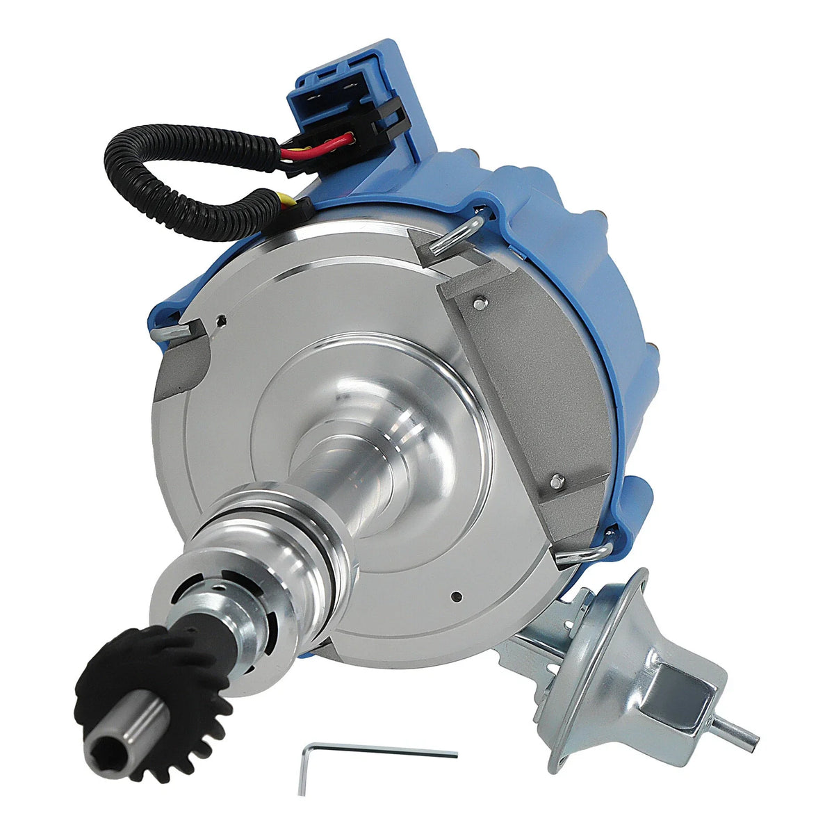 Blue Cap Ignition Distributor for Ford 351C 351M 400 429 460 HEI