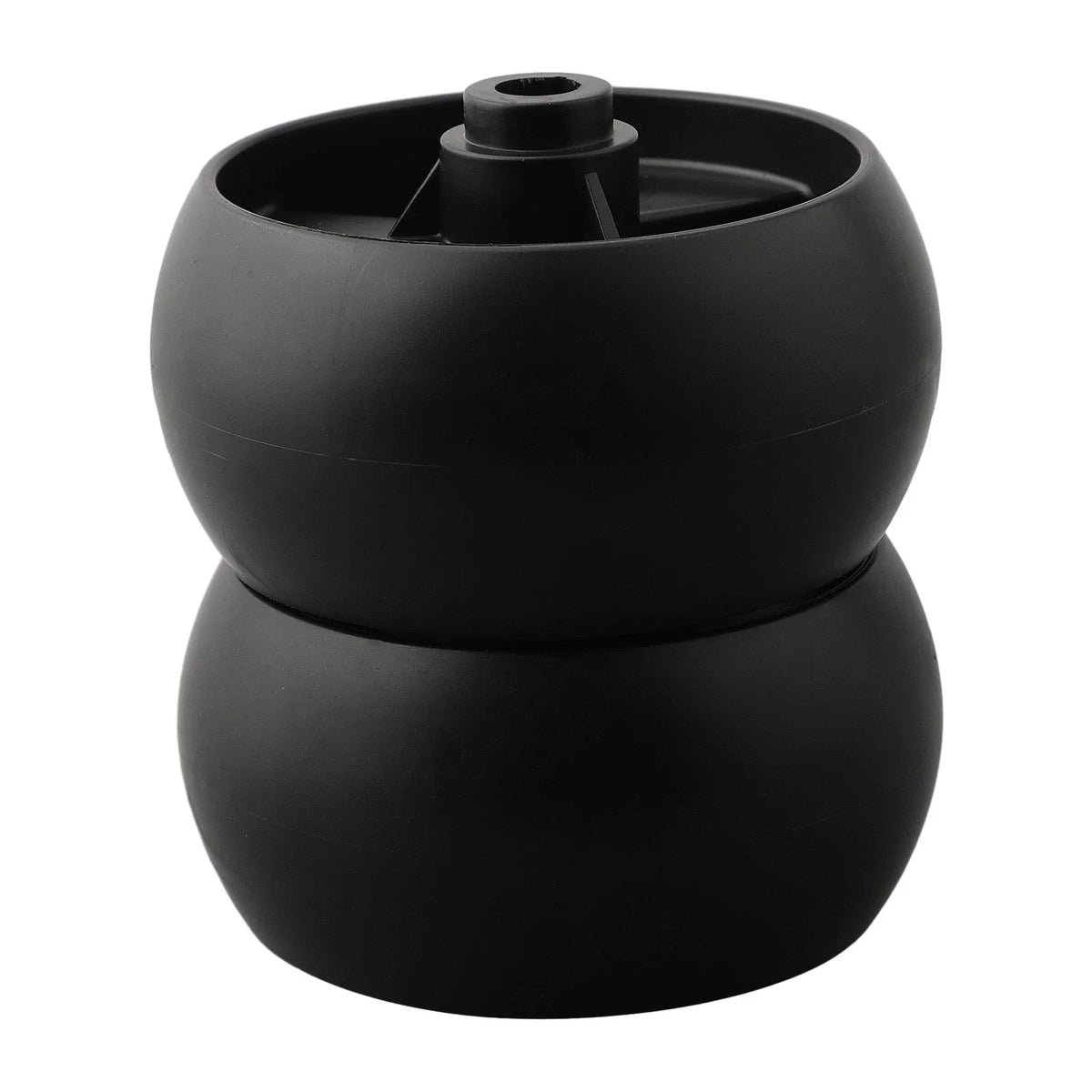 2X Deck Wheels for (5 Inch, Black)