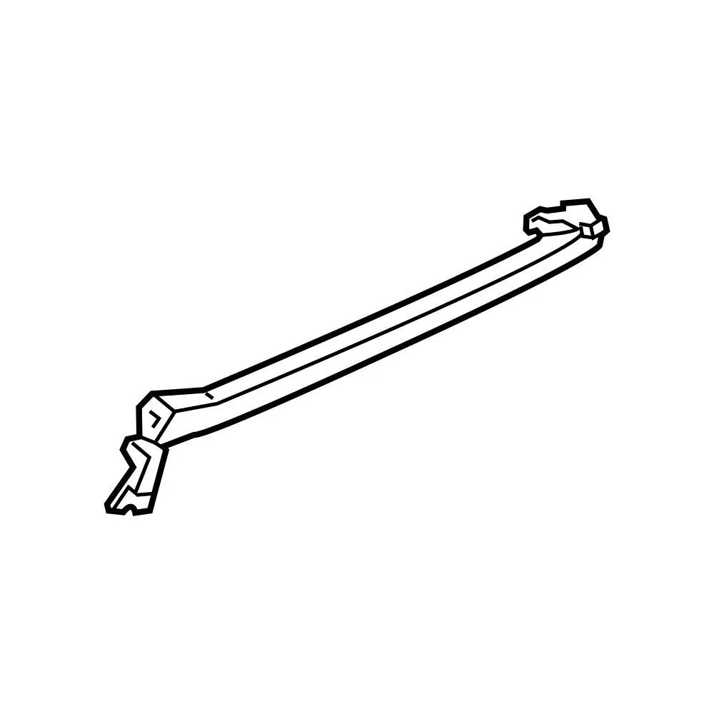 Passenger Right Convertible Top Hinge for BMW (OEM 54375A19AA3)