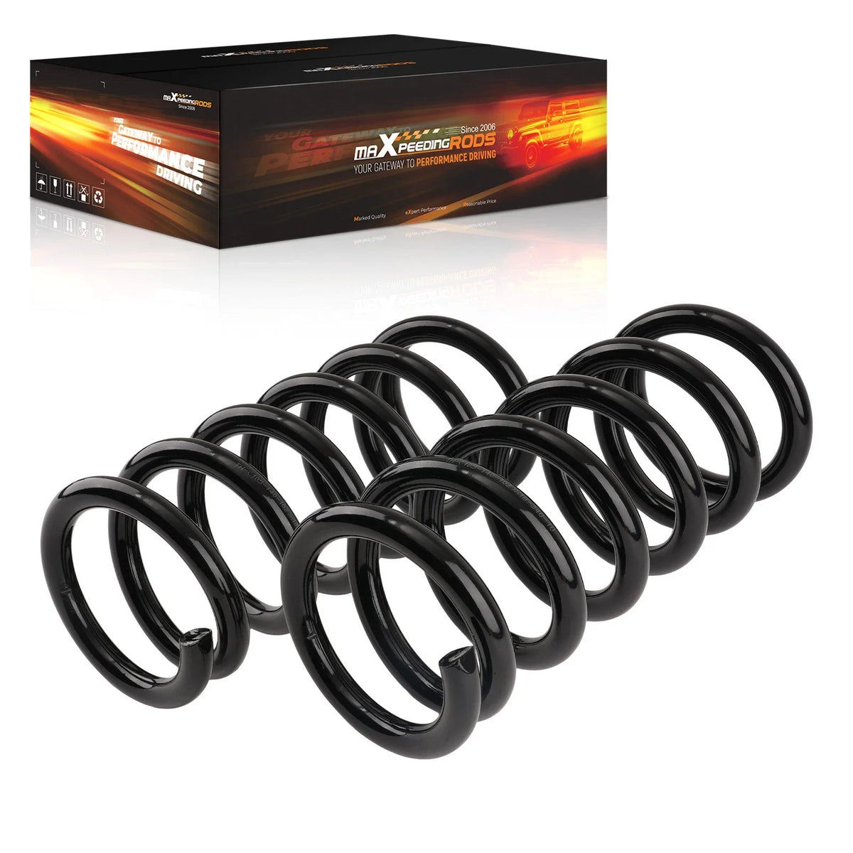 2X Coil Spring Kit for Front Suspension of GMC Jimmy S15 (1983-1993)