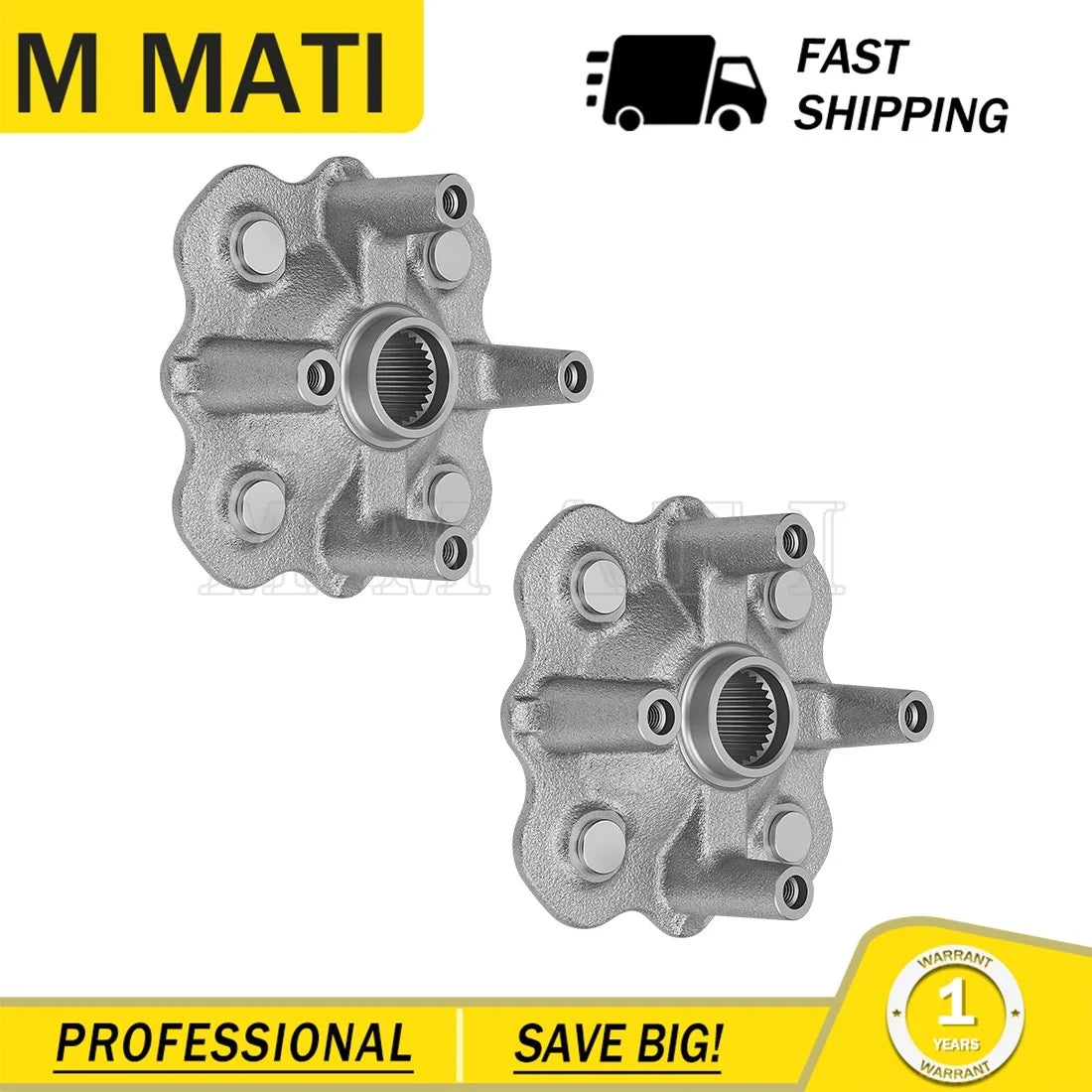 Front Hub Assembly Set for Yamaha YFM350 Bruin 2004-2006 5ND-F5111-21-00