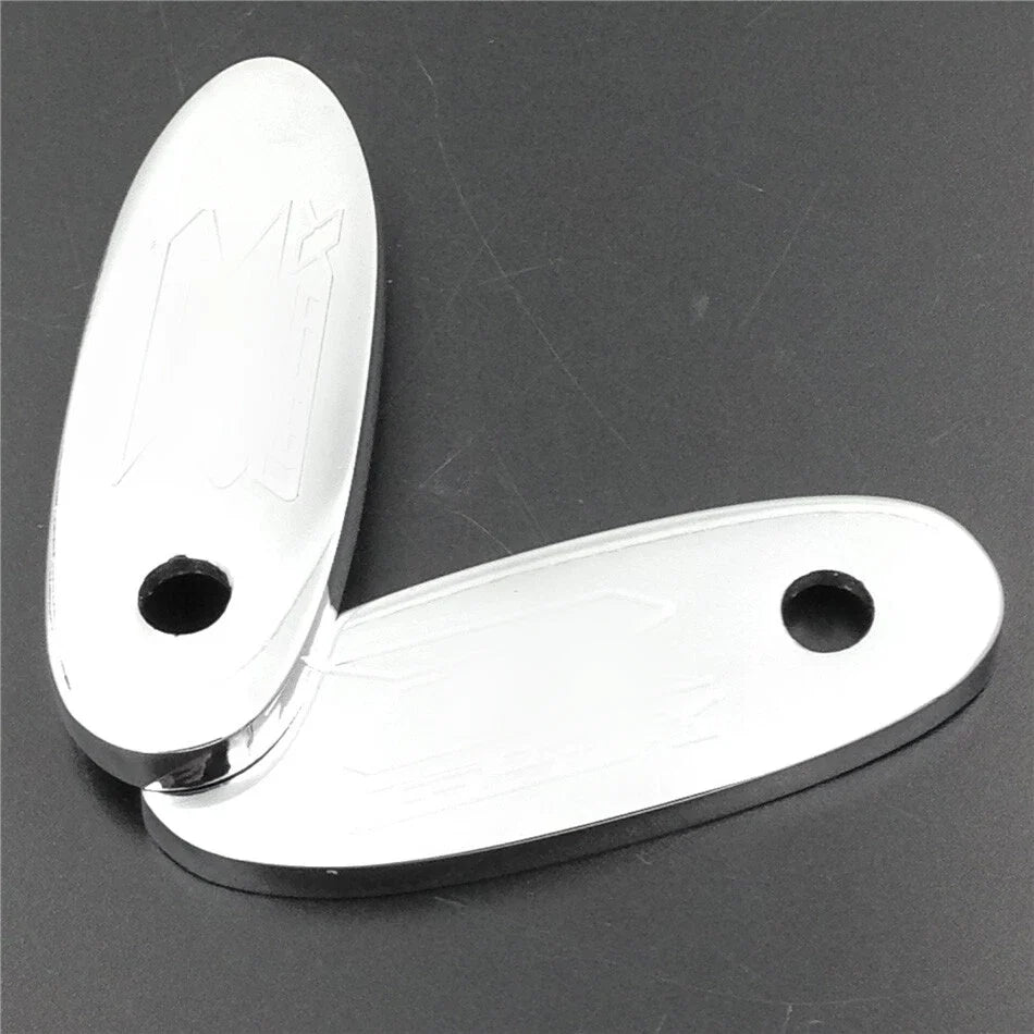 Block Off Plates - Chrome for GSX-R 600 750 1000 1100 (2001–2023)