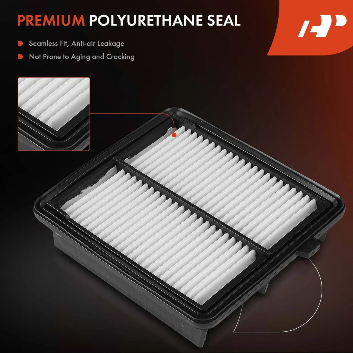 Set of 2 Engine Air Filters for Honda Insight 2010-2014