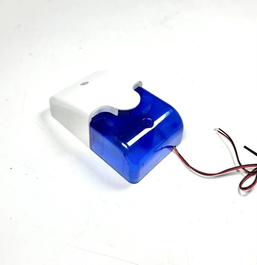 Aqualarm 20286 Blue Strobe & Siren for Outdoor/Indoor Use (12V)