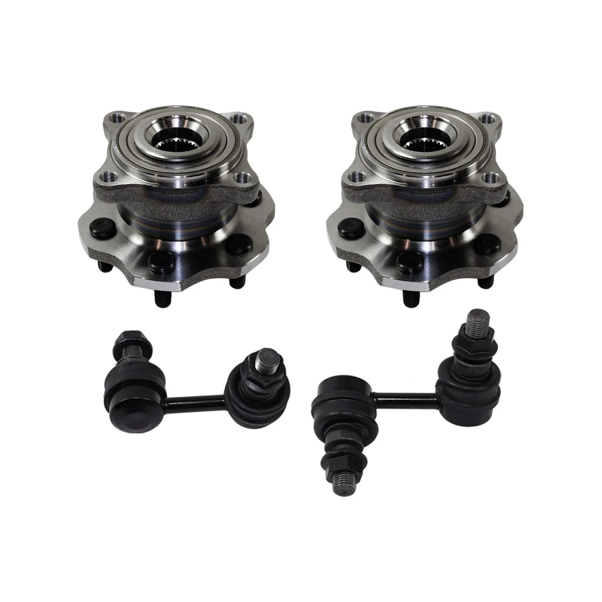 2X Wheel Hubs Set (Rear, ABS) for Nissan