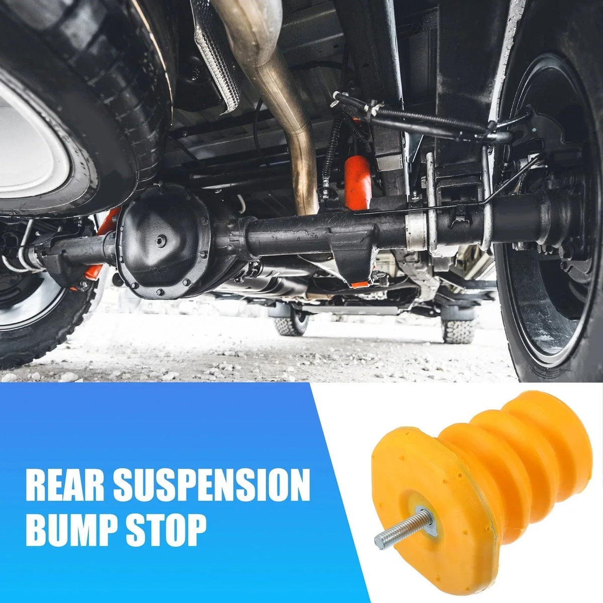 Rear Suspension Bump Stops - 2 Pack for Dodge Caravan 1996-2007