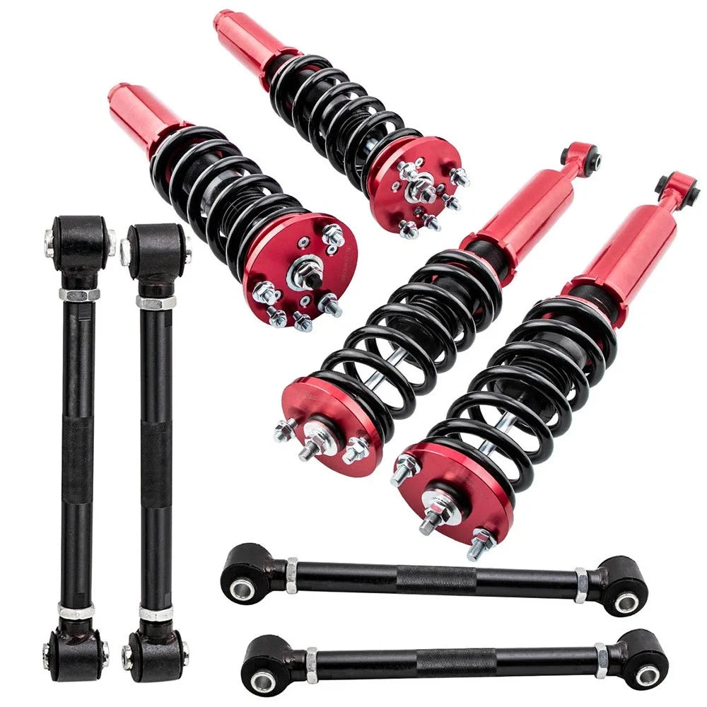 Coilover Lowering Kit for Honda Accord (2003–2007) with Rear Camber Arms