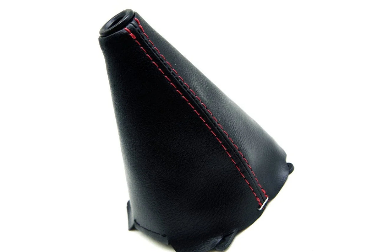 Manual Shift Boot for Honda Civic Si (2006–2011) Red Stitch Leather Synthetic
