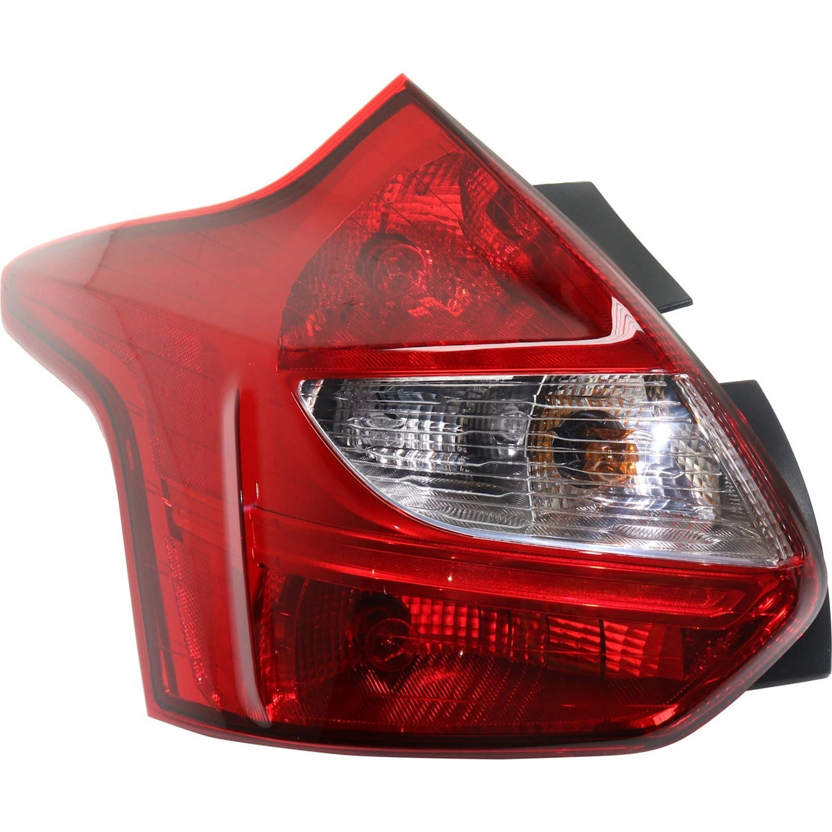 Tail Light Set for Ford Focus (2012–2014) Left & Right Red Lens Halogen CAPA