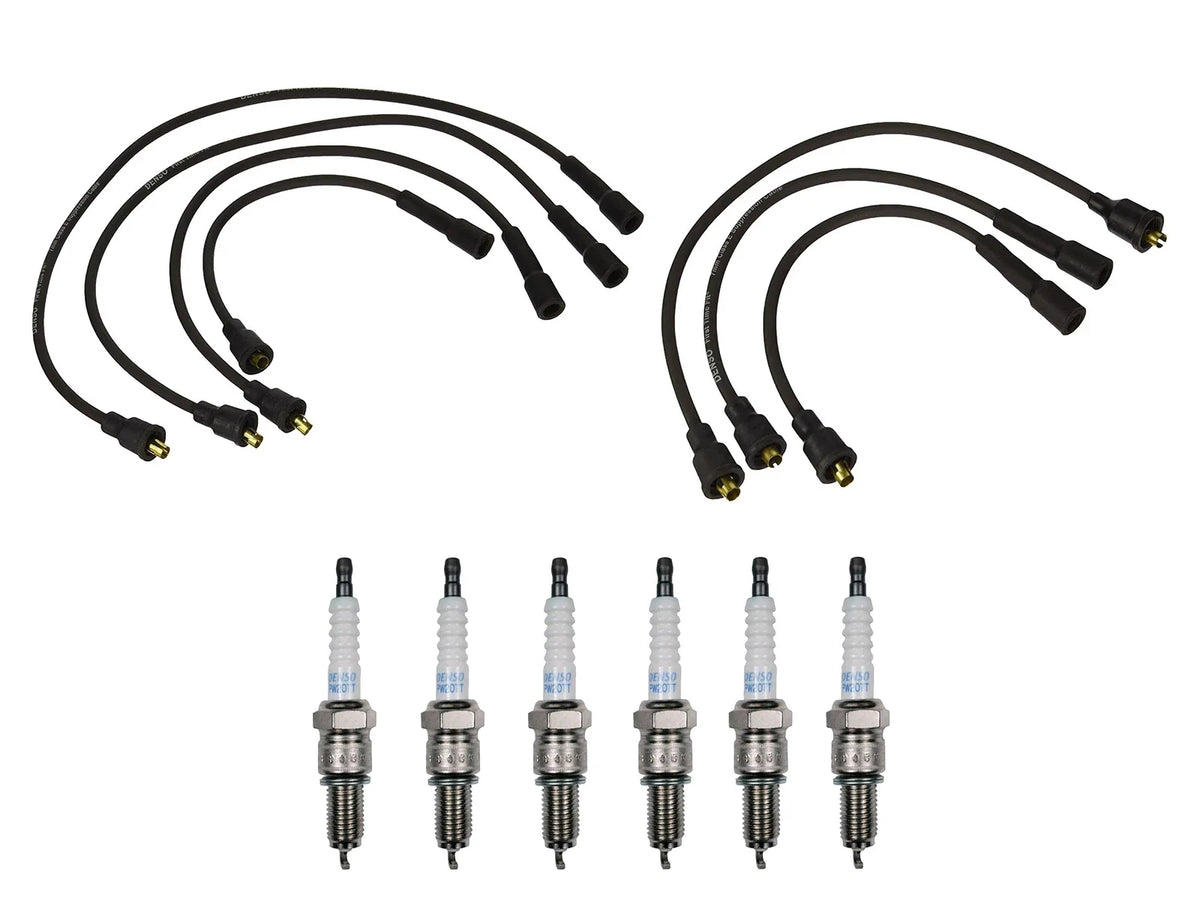 Denso 7mm Wire Set & 6 Platinum TT Spark Plugs Kit for Chevy GMC 4.8L L6