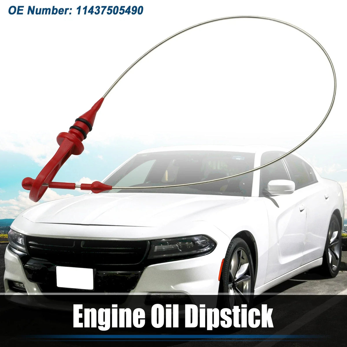 Engine Oil Fluid Level Dipstick for BMW 3 Series E46 (1998–2006) No. 11437505490