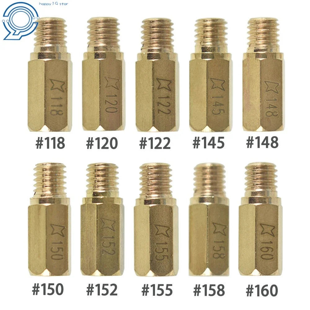 Main Jets Set (118-160) for OKO KOSO PE PWK Carburetor - 10 Pieces