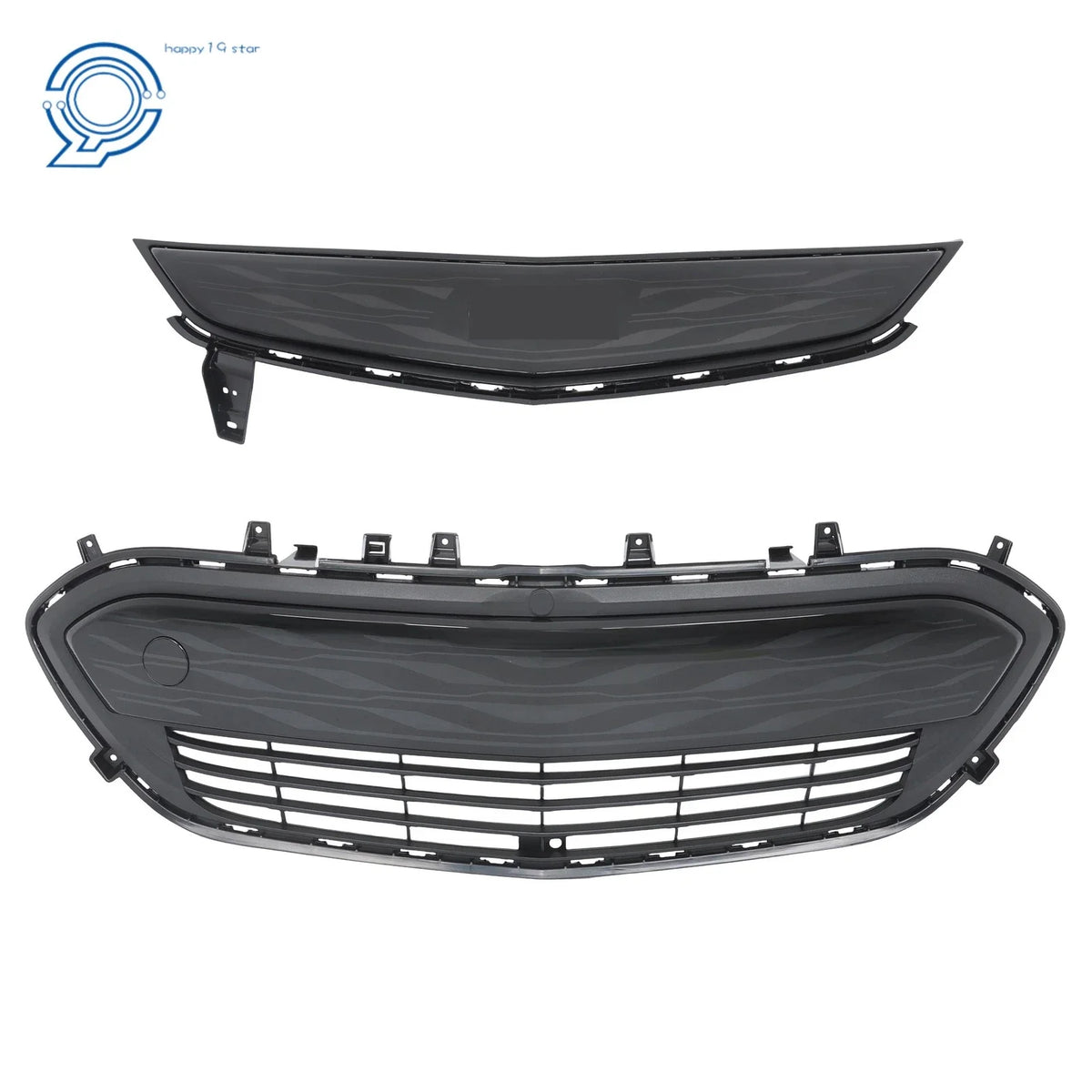 Front Bumper Grille Set for Chevrolet Bolt EV (2017–2021)