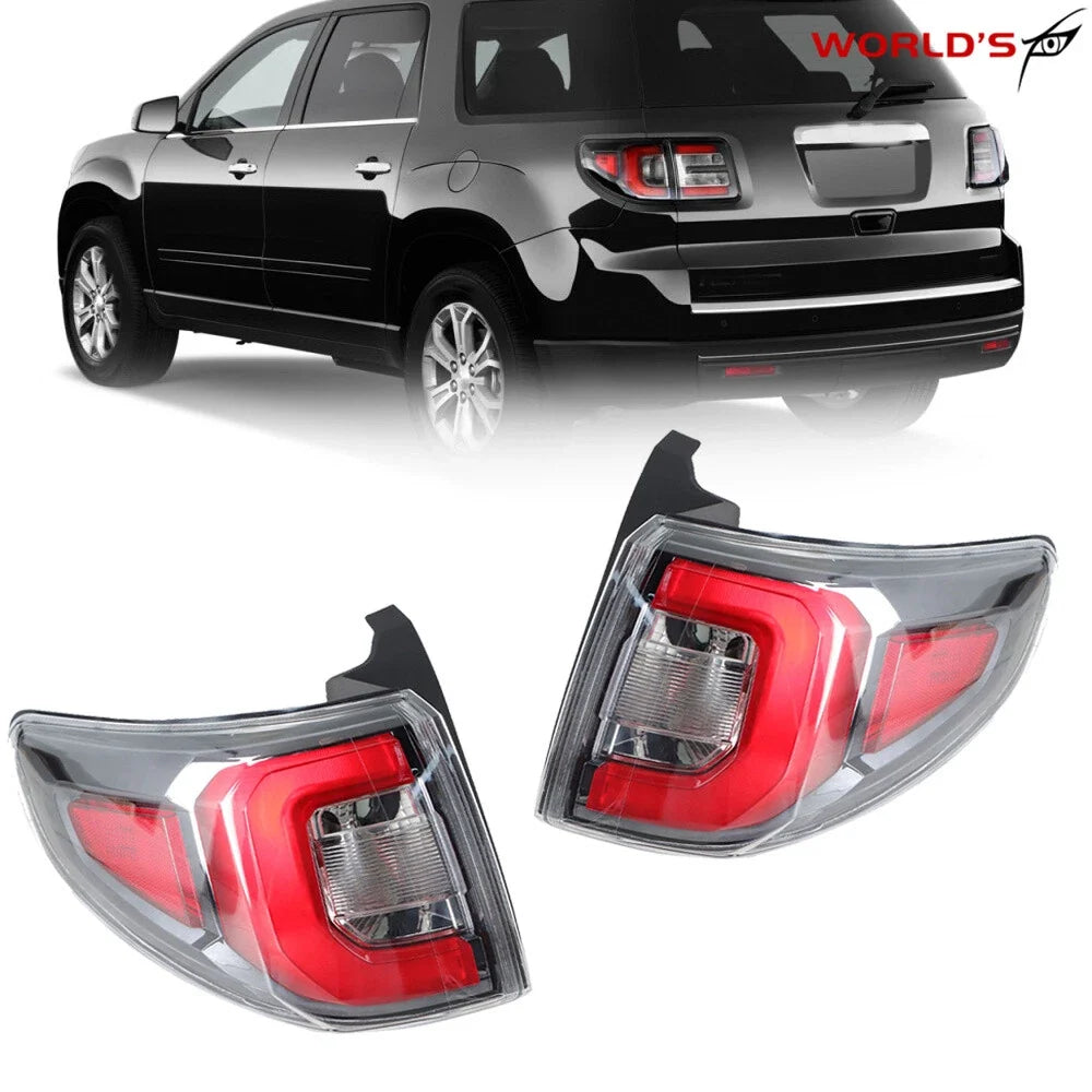 LED Tail Lights for GMC Acadia (2013–2016) Clear Rear Left + Right
