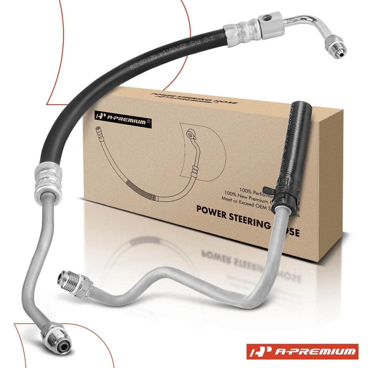 2X Power Steering Pressure & Return Line Hose for Ford Ranger (1998–2011)