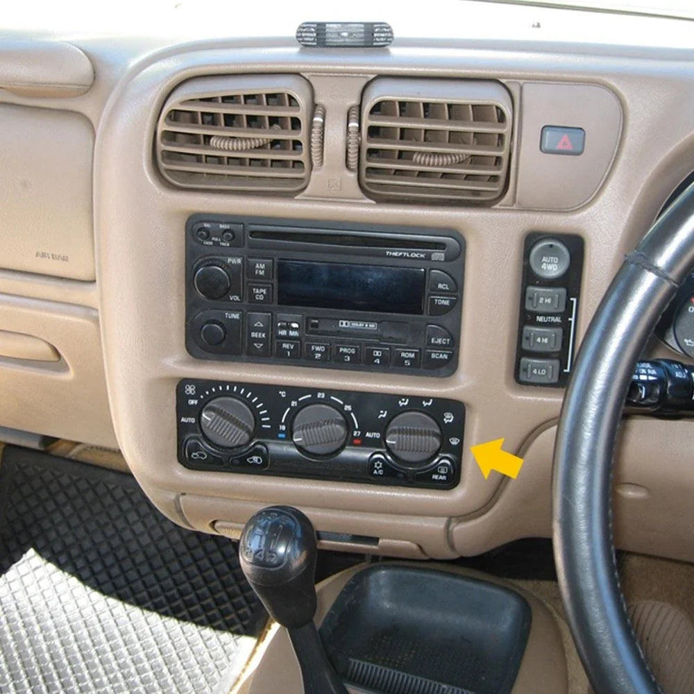 6x Control AC Knobs for Chevy GMC (1998–2005)