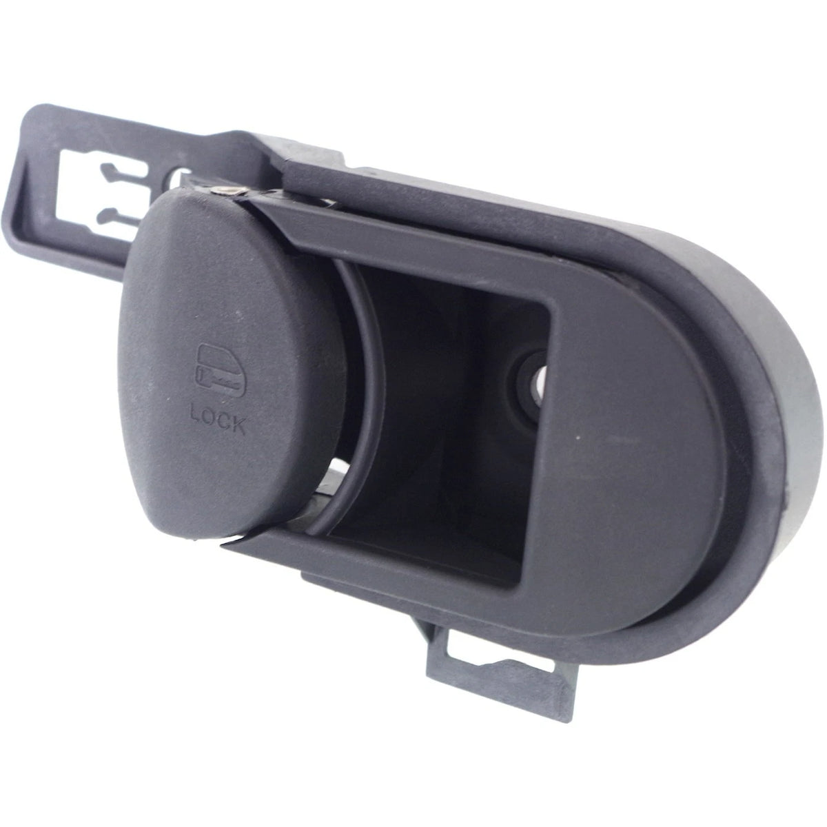 Interior Door Handle for Jeep Wrangler (2009–2017) - Black Plastic