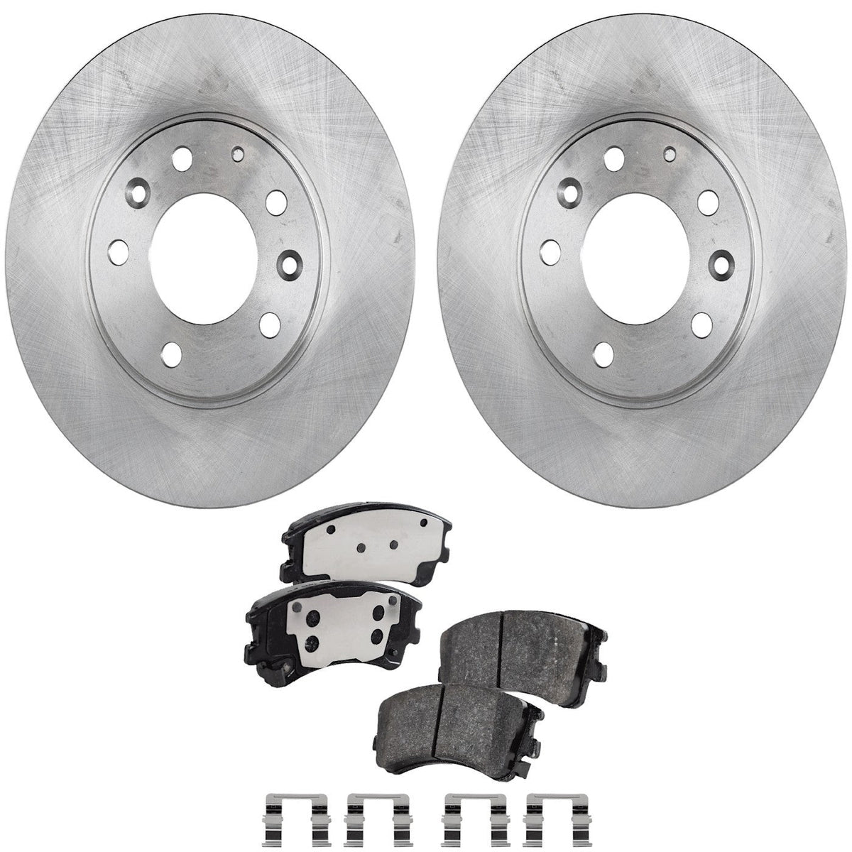 Front Brake Pads and Rotors Set for Mazda 6 (2003–2005)