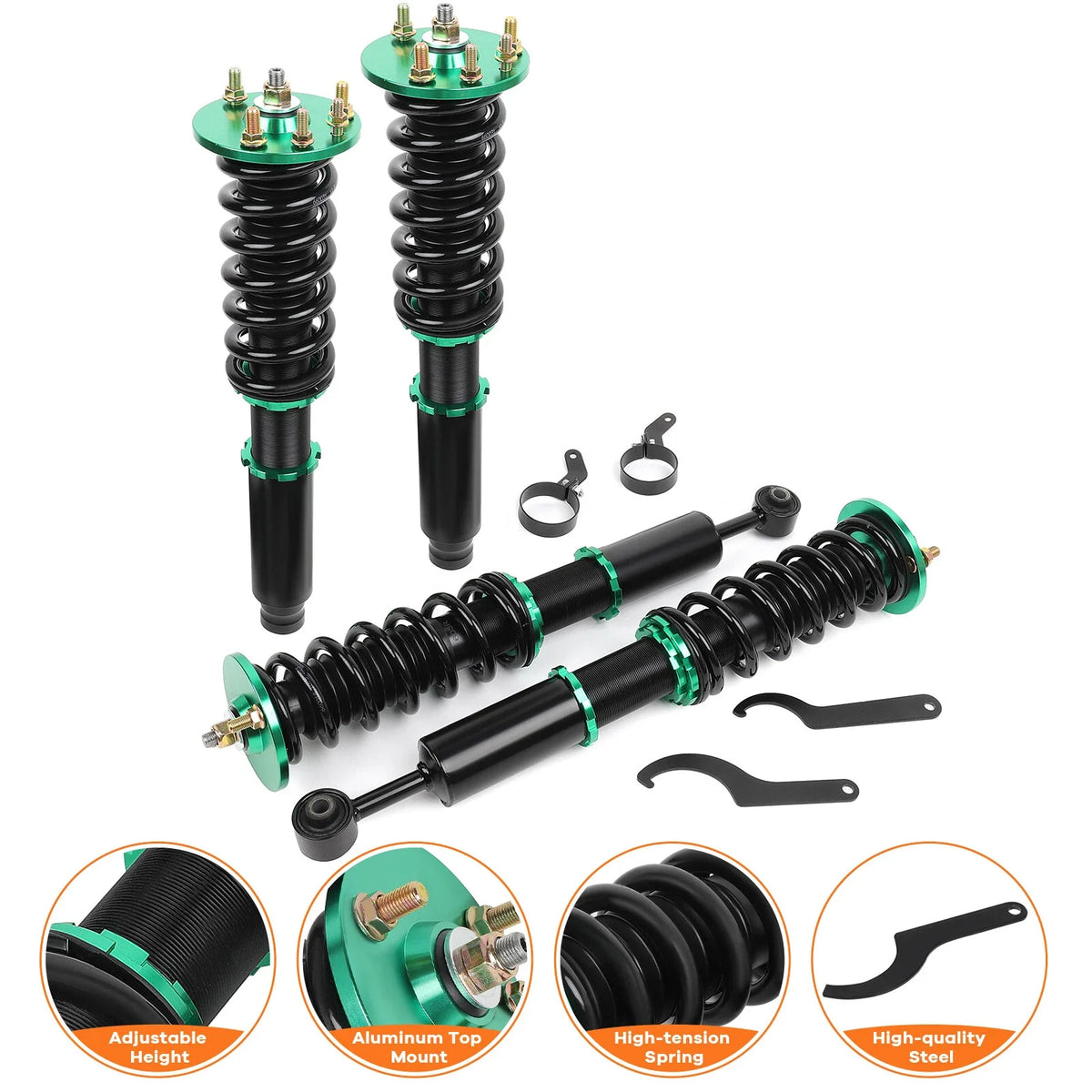 Coilovers for Honda Accord (2003–2007) Adjustable Height