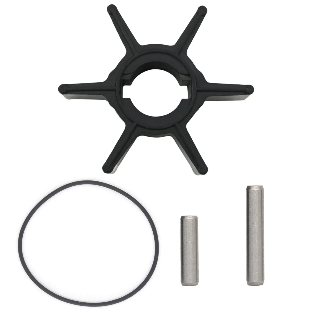 Water Pump Kit with Impeller for Tohatsu Nissan Outboard Motor 2.5 3.5 HP (2X)