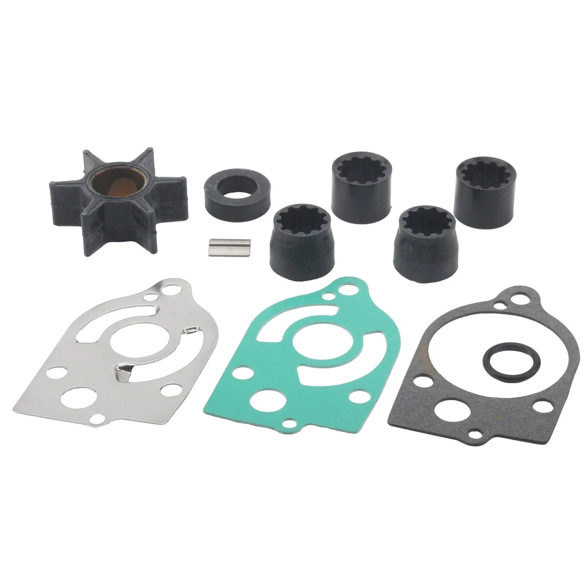 Water Pump Impeller Kit for Mercury 30-70HP (OEM 18-3207, 47-89983T2, 47-89983Q1)