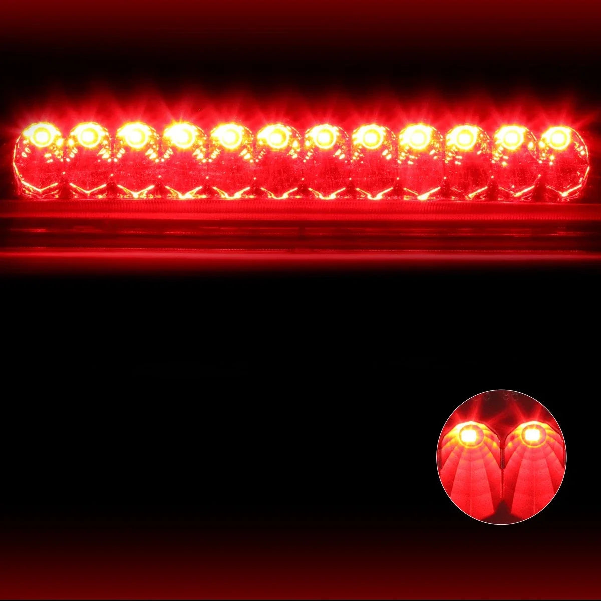 Full LED Third Brake Light for Ford Explorer (1998–2001) - Chrome