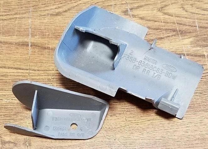 Seat Base Trim Covers for Thunderbird Cougar (1996–1997) - Gray