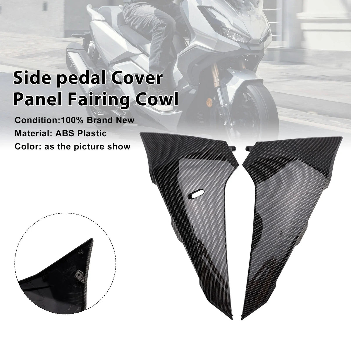 Side Pedal Cover Panel for Honda ADV 350 (2022–2025)