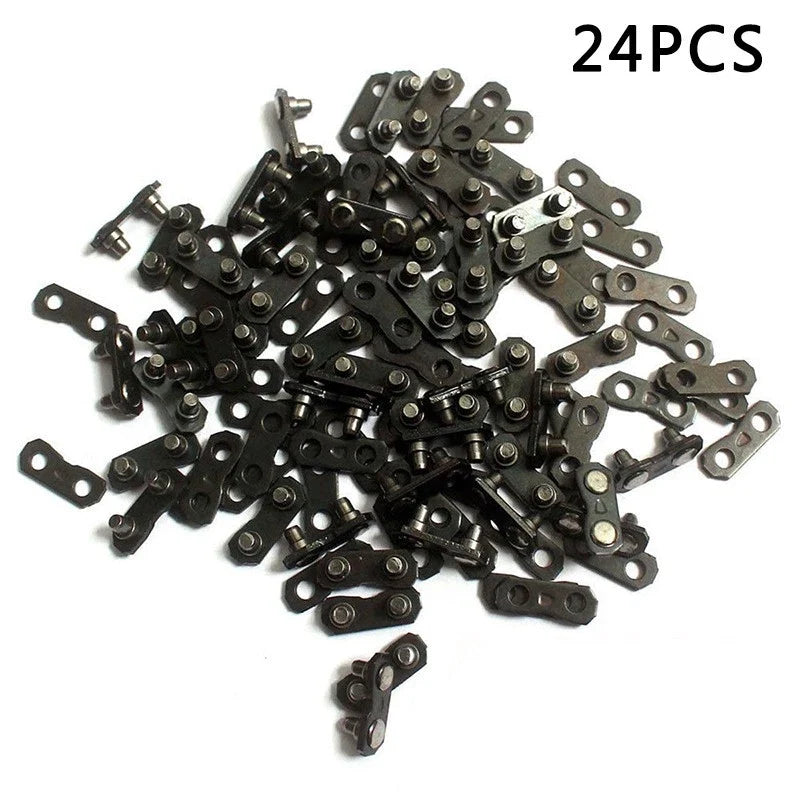 24pcs Chainsaw Chain Repair Kits .050 .058 Master Links for
