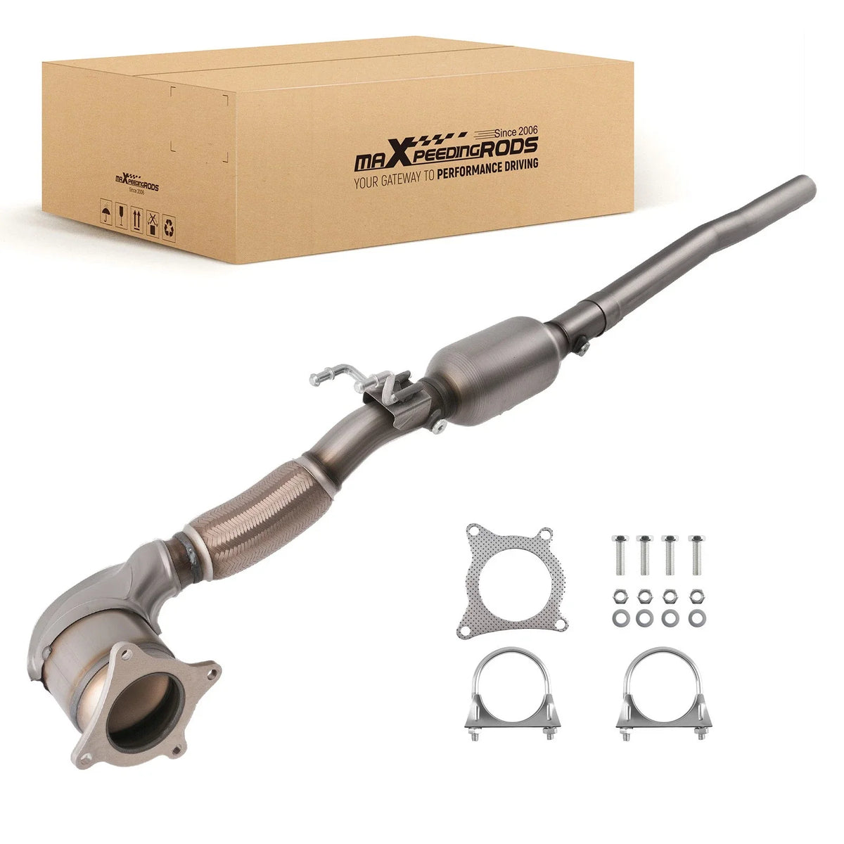 Front Catalytic Converter for Volkswagen CC 2.0L Turbo (2009–2017)