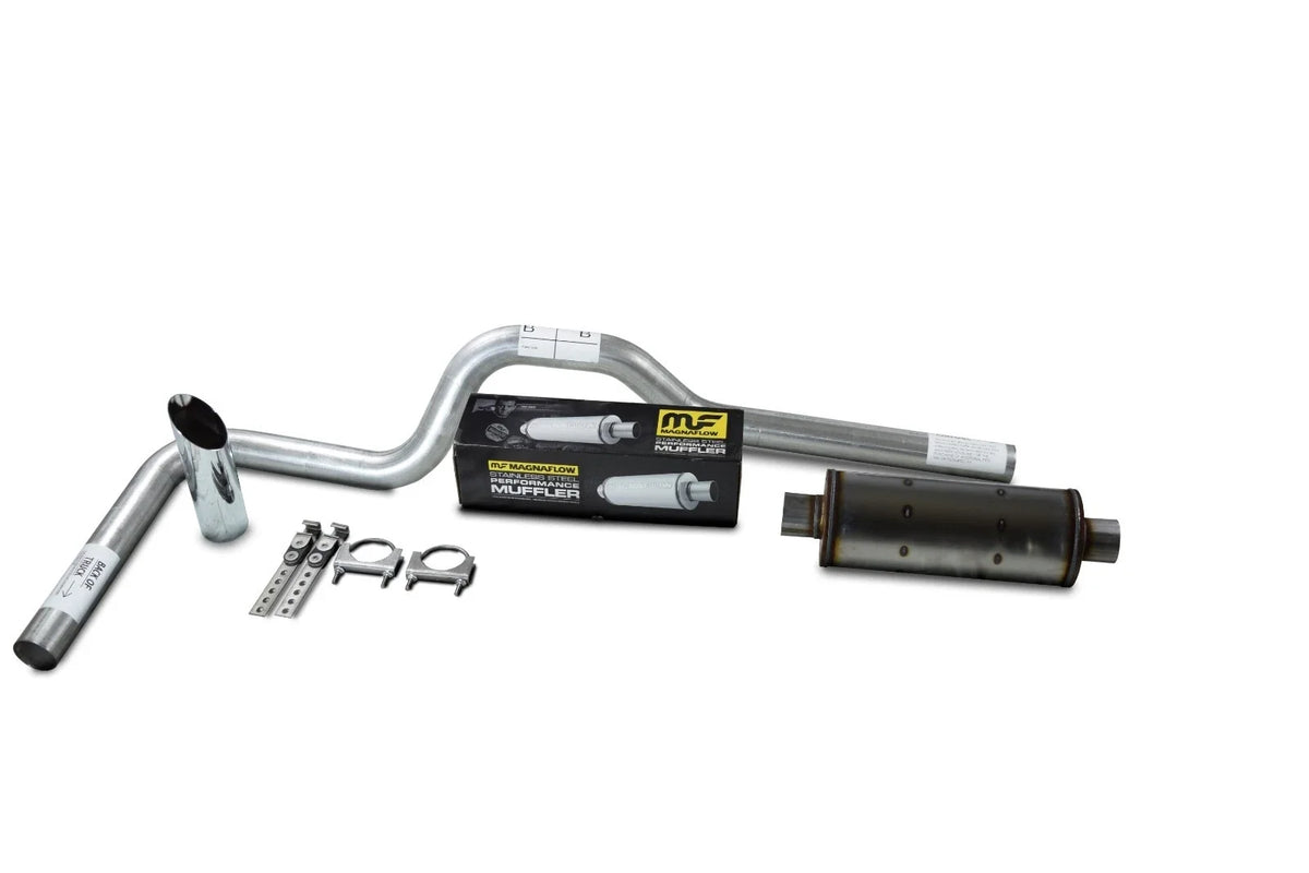 3" Exhaust Kit for Ford F-150 (1987–1997) with Slash Tip
