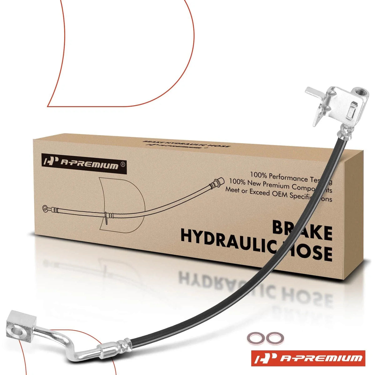 Rear Left Brake Hydraulic Hose for Ford Expedition (2002–2006)