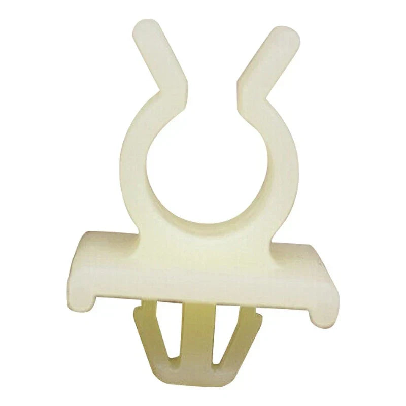 4 Beige Bonnet Support Clip Brackets for Nissan Models 2000-2006