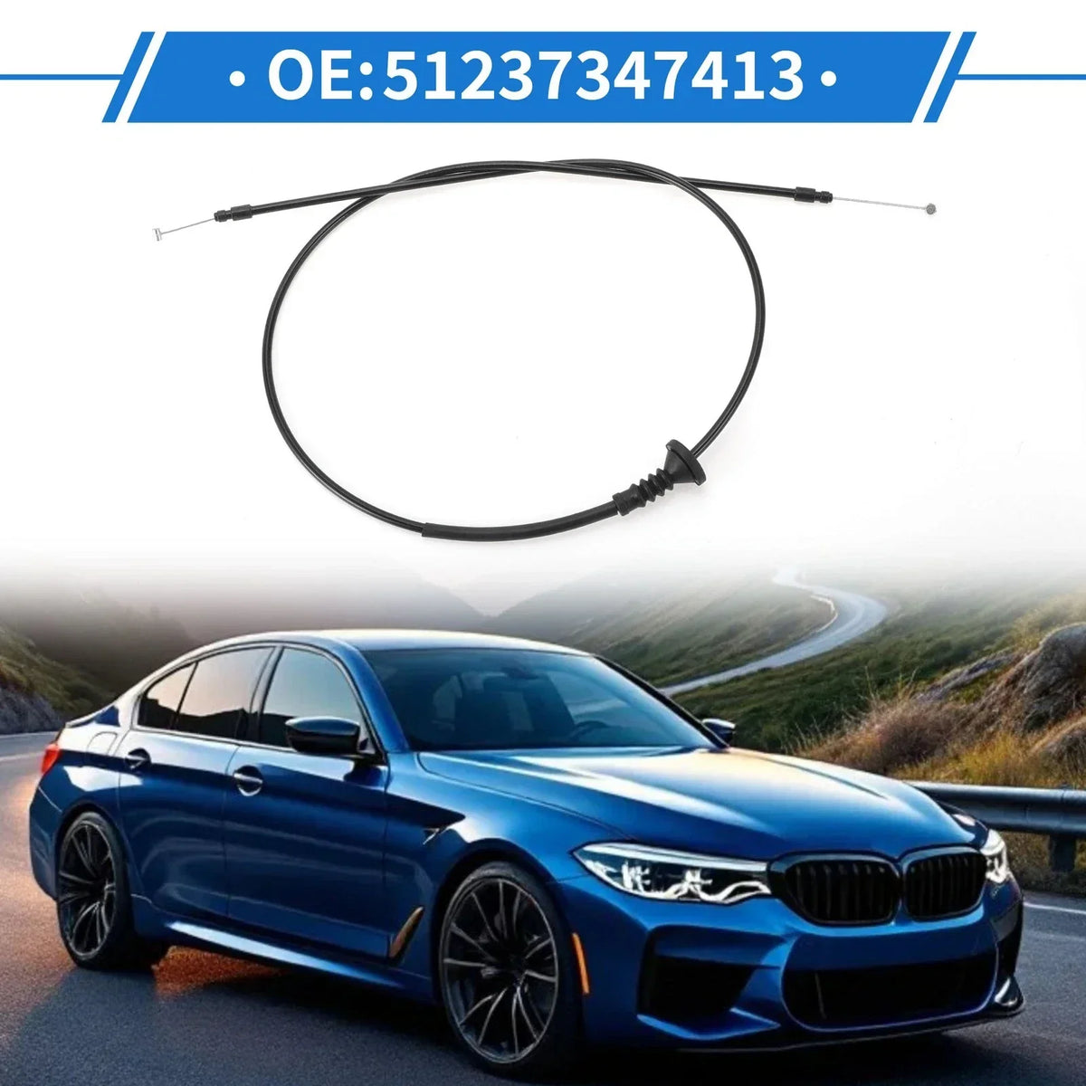 Release Cable for Hood on BMW M550XI