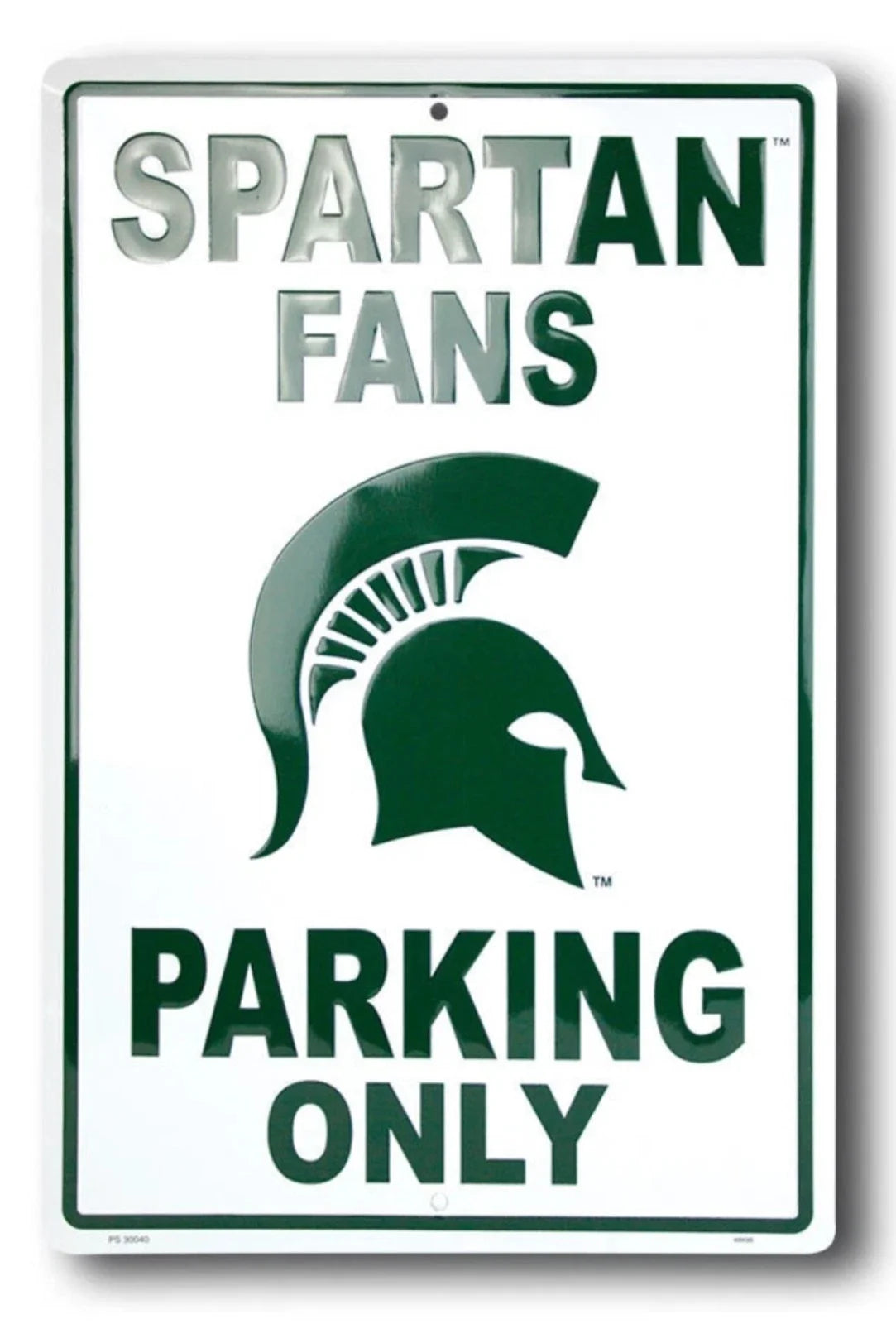 Metal Sign for Michigan State Fans 12"x18"